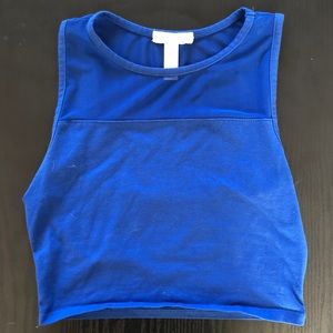 Mesh crop top